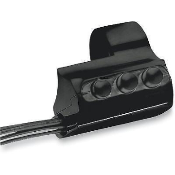 Picture of Performance Machine Switch Assembly 3 Button Left Side - Black Ano