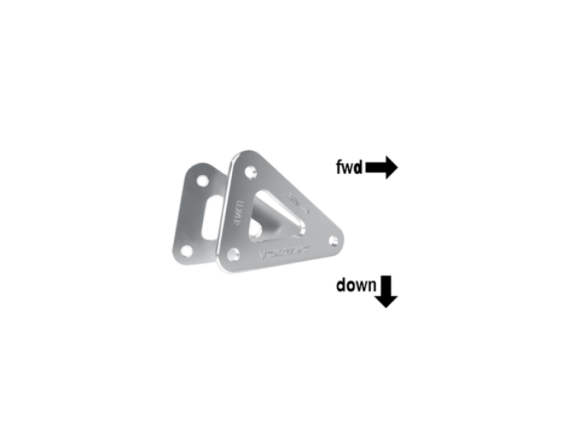 Picture of Vortex Racing 07-23 Honda CBR600 RR Lowering Link Kit- Silver