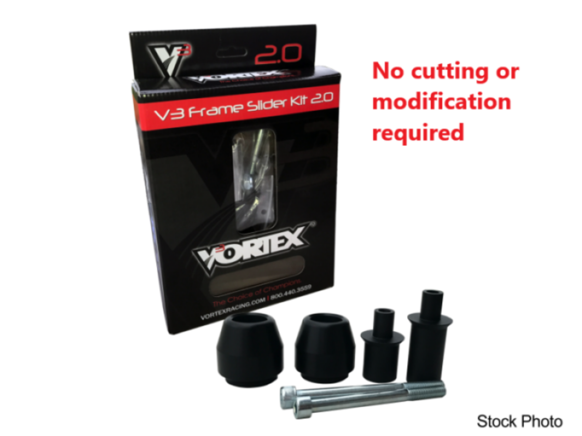 Picture of Vortex Racing V3 2.0 Frame Slider Kit Kawasaki