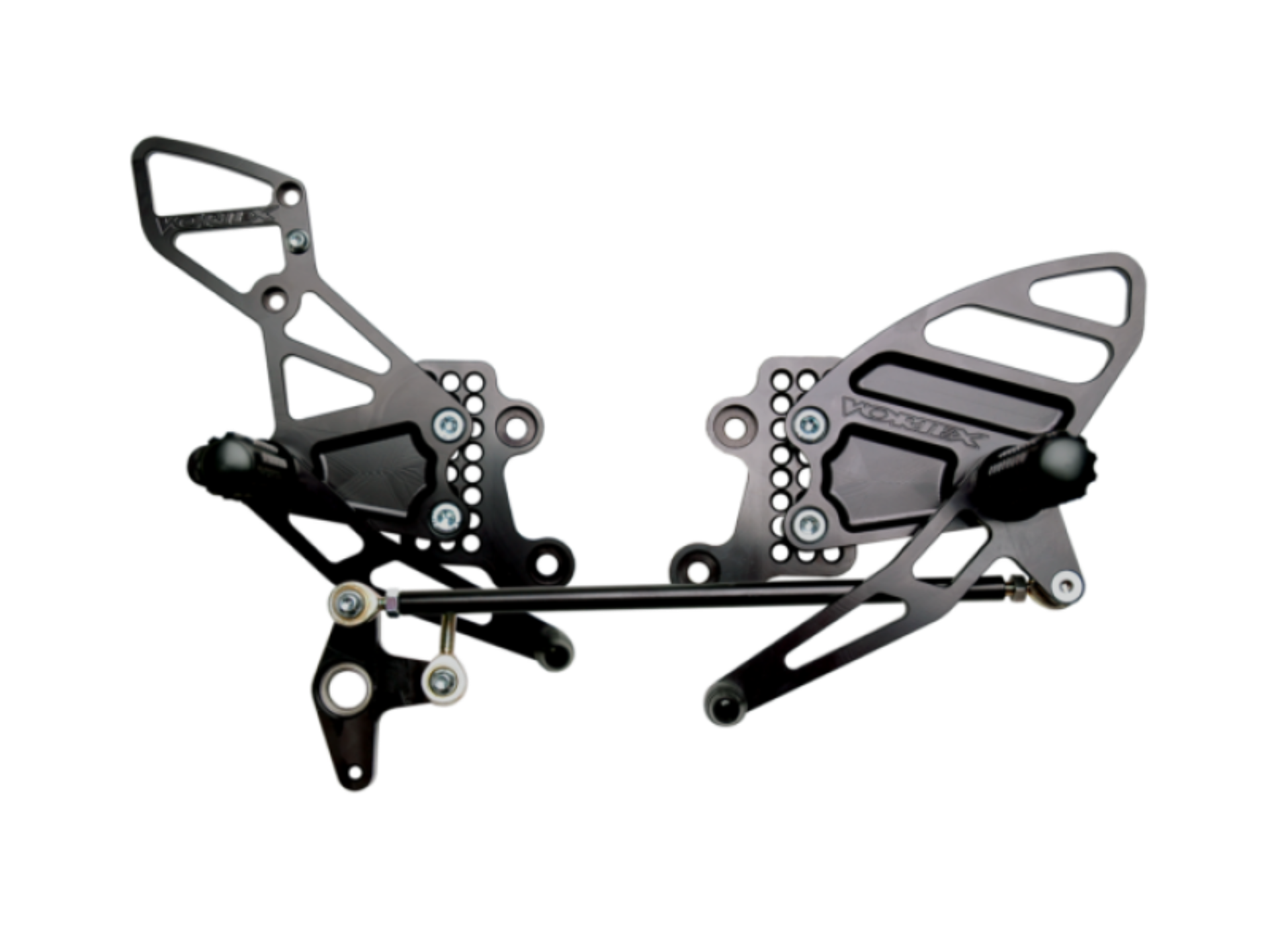 Picture of Vortex Racing 04-07 Honda CBR1000RR,03-06 CBR6100 RR Adjustable Rearsets- Black