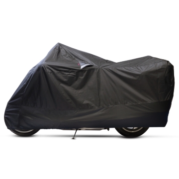 Picture of Dowco Touring (Large) WeatherAll Plus EZ Zip Motorcycle Cover Black - 3XL