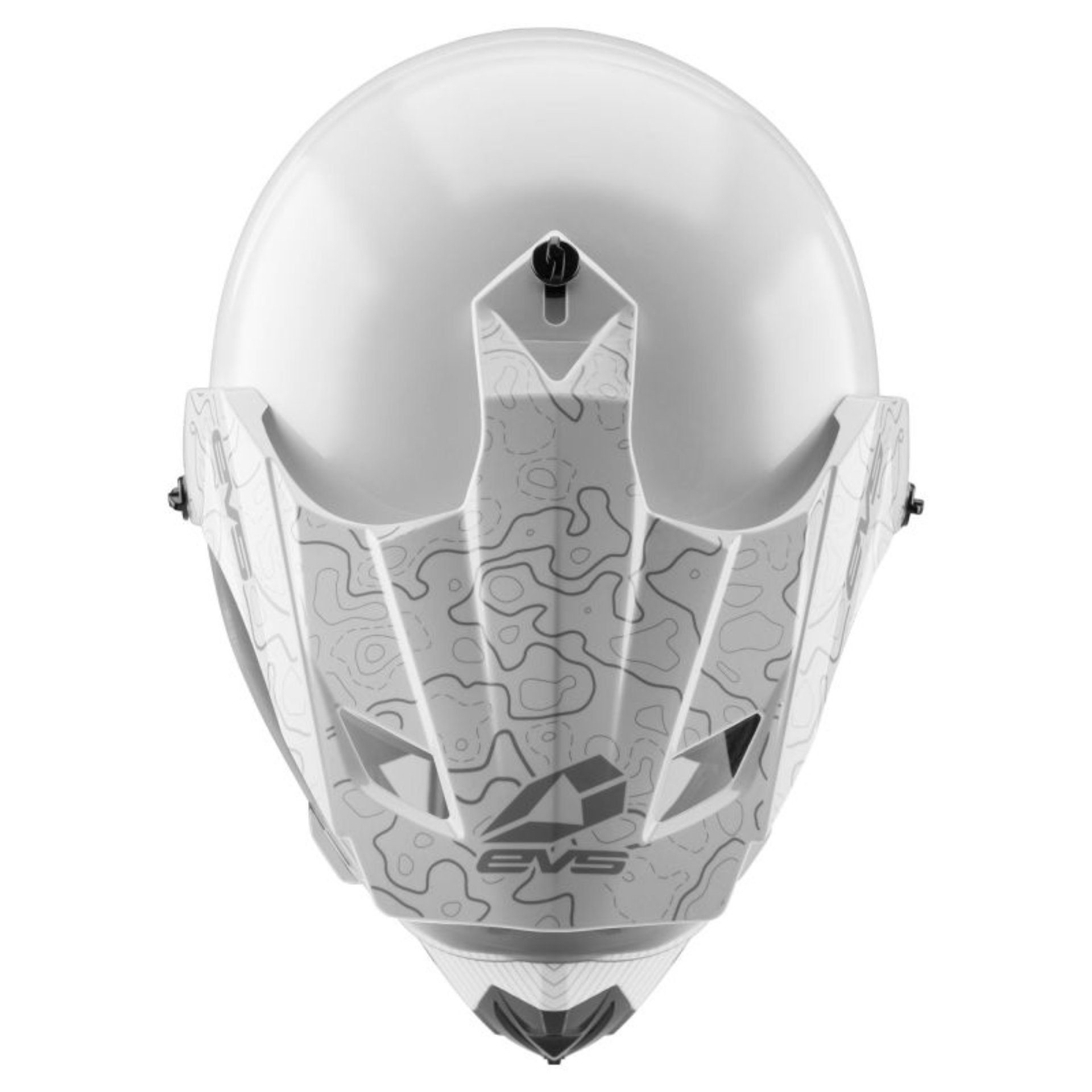 Picture of EVS T5 Dual Sport Venture Arise Helmet Visor - White
