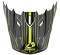 Picture of EVS T5 Pinner Visor - Black/Hiviz Yellow