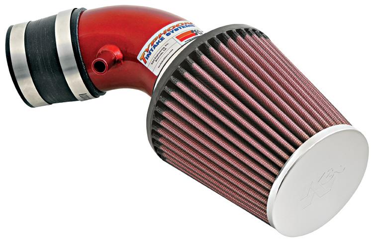 Picture of K&N 02-06 Mini Cooper (Non S) Red Typhoon Short Ram Intake