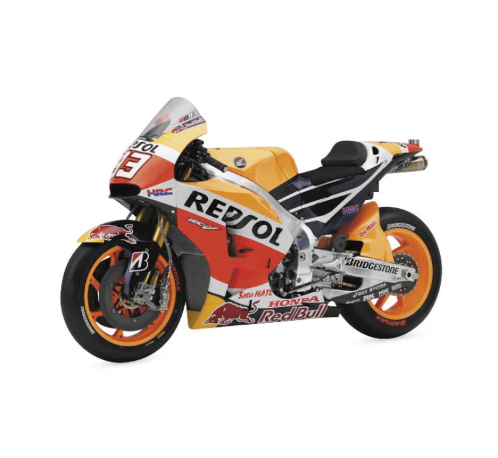 Picture of New Ray Toys Honda Repsol Team RC213V Orange (Marc Marquez)/ Scale 1:12