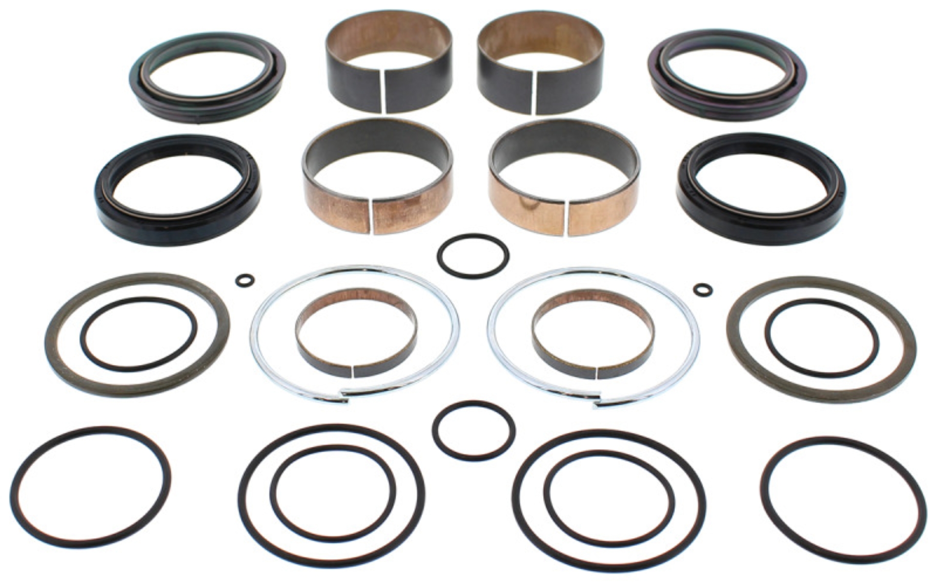 Picture of Pivot Works 13-19 Kawasaki KX250F Fork Rebuild Kit - W/Bushings and Seals