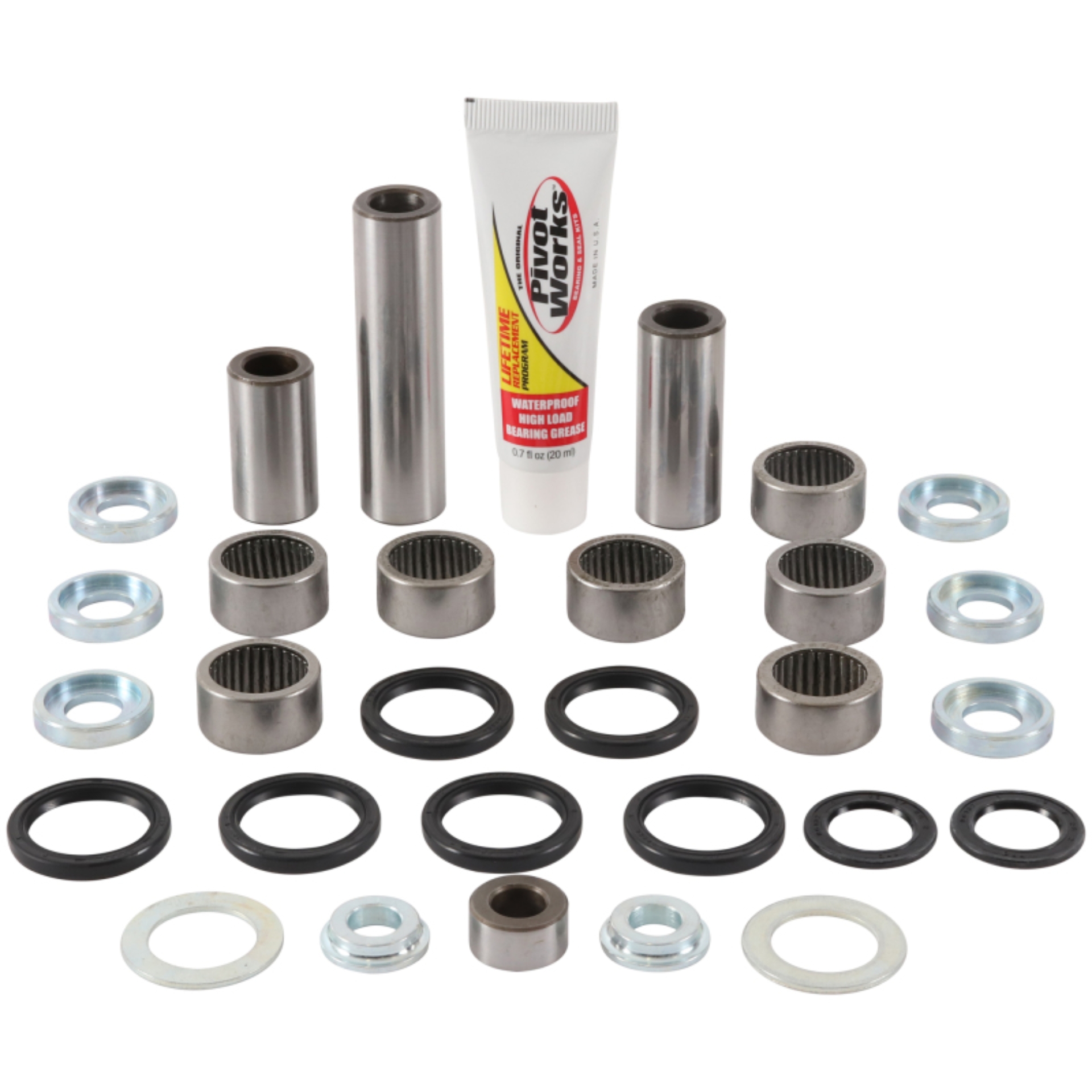 Picture of Pivot Works PIV Linkage Rebuild Kit Suspension Arms & Components - PWLK-H59-000