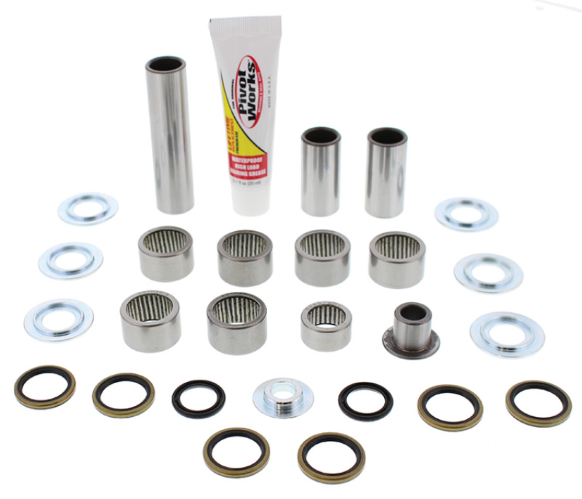 Picture of Pivot Works PIV Linkage Rebuild Kit Suspension Arms & Components - PWLK-K28-000