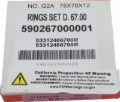 Picture of Vertex Pistons 88-06 YFS 200 Blaster Piston Ring - 1.00mm