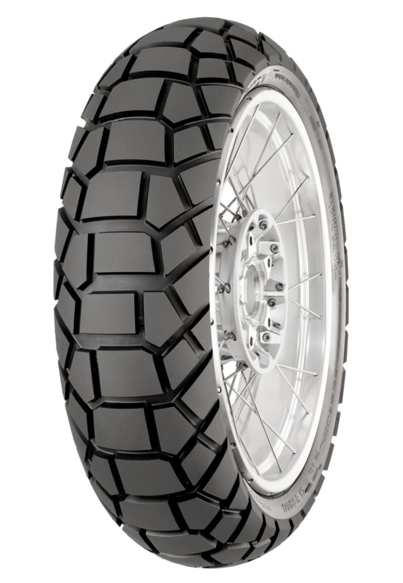 Picture of Continental TKC 70 Rocks - 170/60 R 17 M/C 72S TL Rear