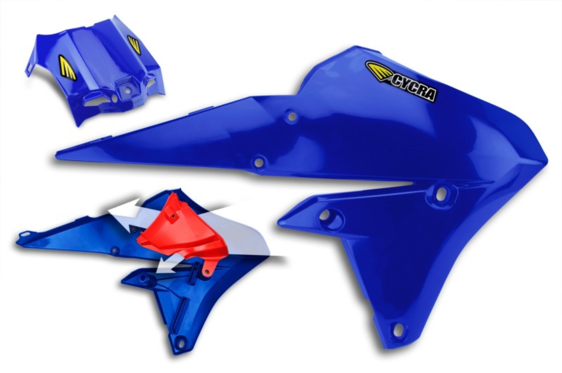 Picture of Cycra CYC Radiator Shroud Plastics - 1CYC-1778-62