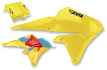Picture of Cycra 14-18 Yamaha YZ250F/YZ450F/WR/FX Powerflow Intake Radiator Shrouds - Lightning Gold