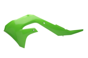 Picture of Cycra 21-23 Kawasaki KX250F Powerflow Radiator Shrouds - OEM Green