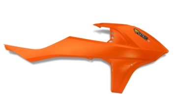 Picture of Cycra Powerflow Intake Radiator Shrouds - Flo. Orange