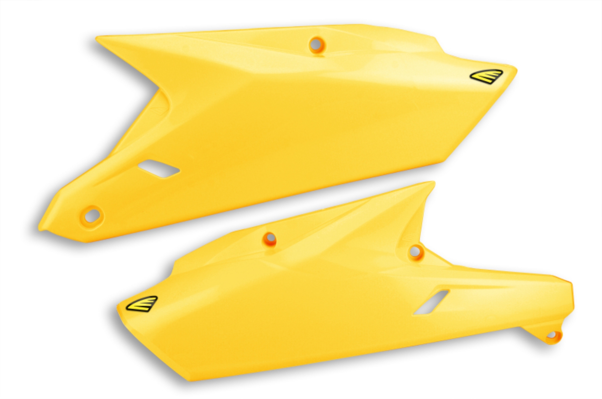 Picture of Cycra 14-18 Yamaha YZ250F/YZ450F/WR/FXSide Number Panels - Lightning Gold