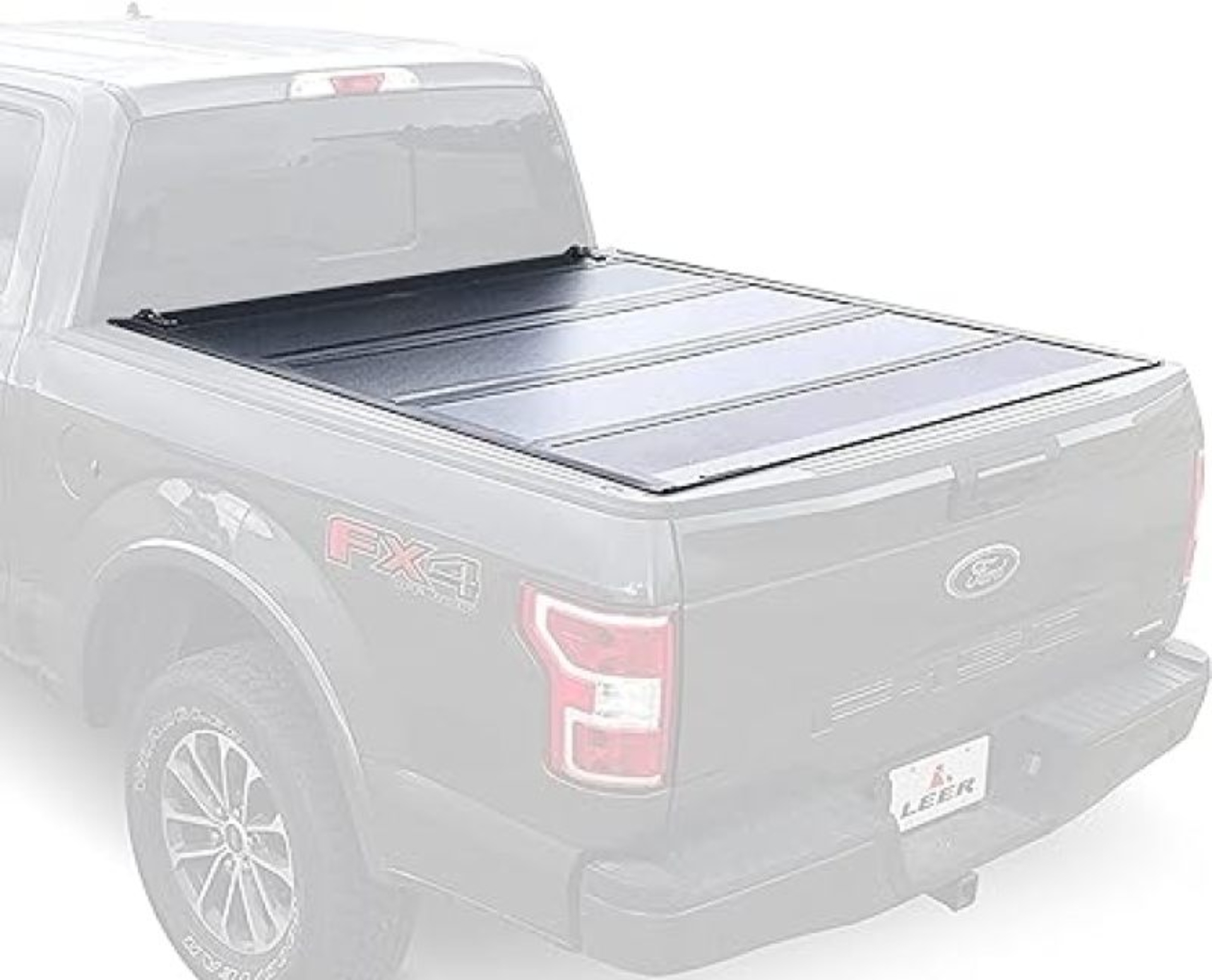 Picture of LEER 2017+ Ford Super Duty HF650M 6Ft9In Tonneau Cover - Folding