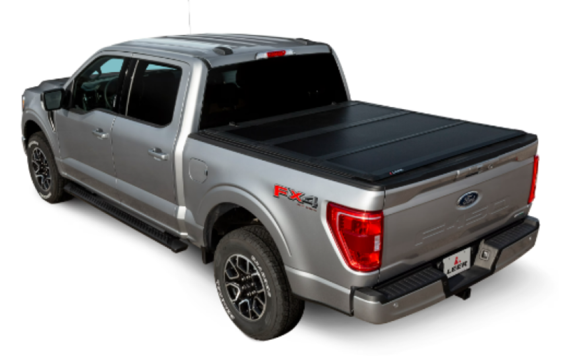Picture of LEER 2019+ GM Silverado/Sierra HF350M 6Ft 6In Limited Tonneau Cover - Folding Full Size Standard Bed