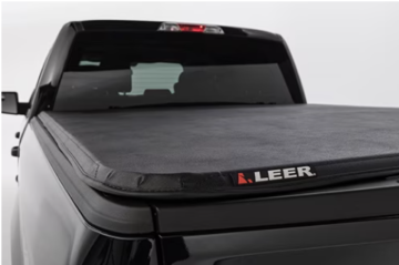 Picture of LEER 2019+ GMC Silverado/Sierra AC LATITUDE 6Ft6In Tonneau Cover - Folding Full Size Standard Bed