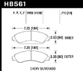 Picture of Hawk 07 Chevy Tahoe LTZ Front LTS Brake Pads
