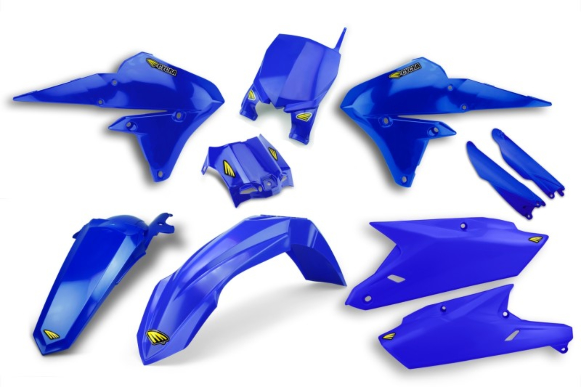 Picture of Cycra 14-18 Yamaha YZ250F Powerflow Body Kit - Blue