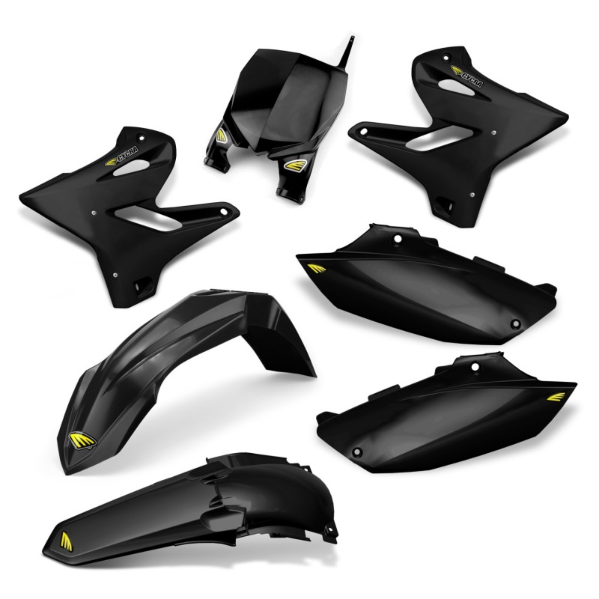 Picture of Cycra 05-14 Yamaha YZ125 Powerflow Body Kit Black