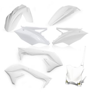 Picture of Cycra 16-18 Kawasaki KX450F 5-Pc Replacement Kit - White