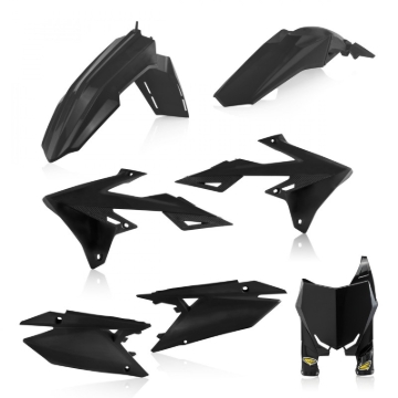 Picture of Cycra 19+ Suzuki RMZ-250 5-pc Replica Body Kit - Black