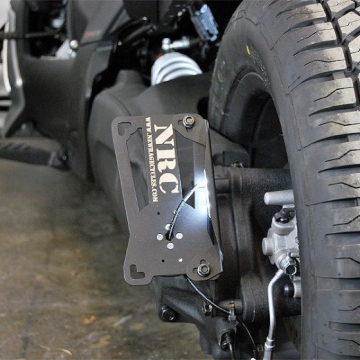 Picture of New Rage Cycles 19+ Can-Am Ryker Side Mount License Plate (2 Position)