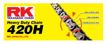 Picture of RK Chain 420H-130 - Natural