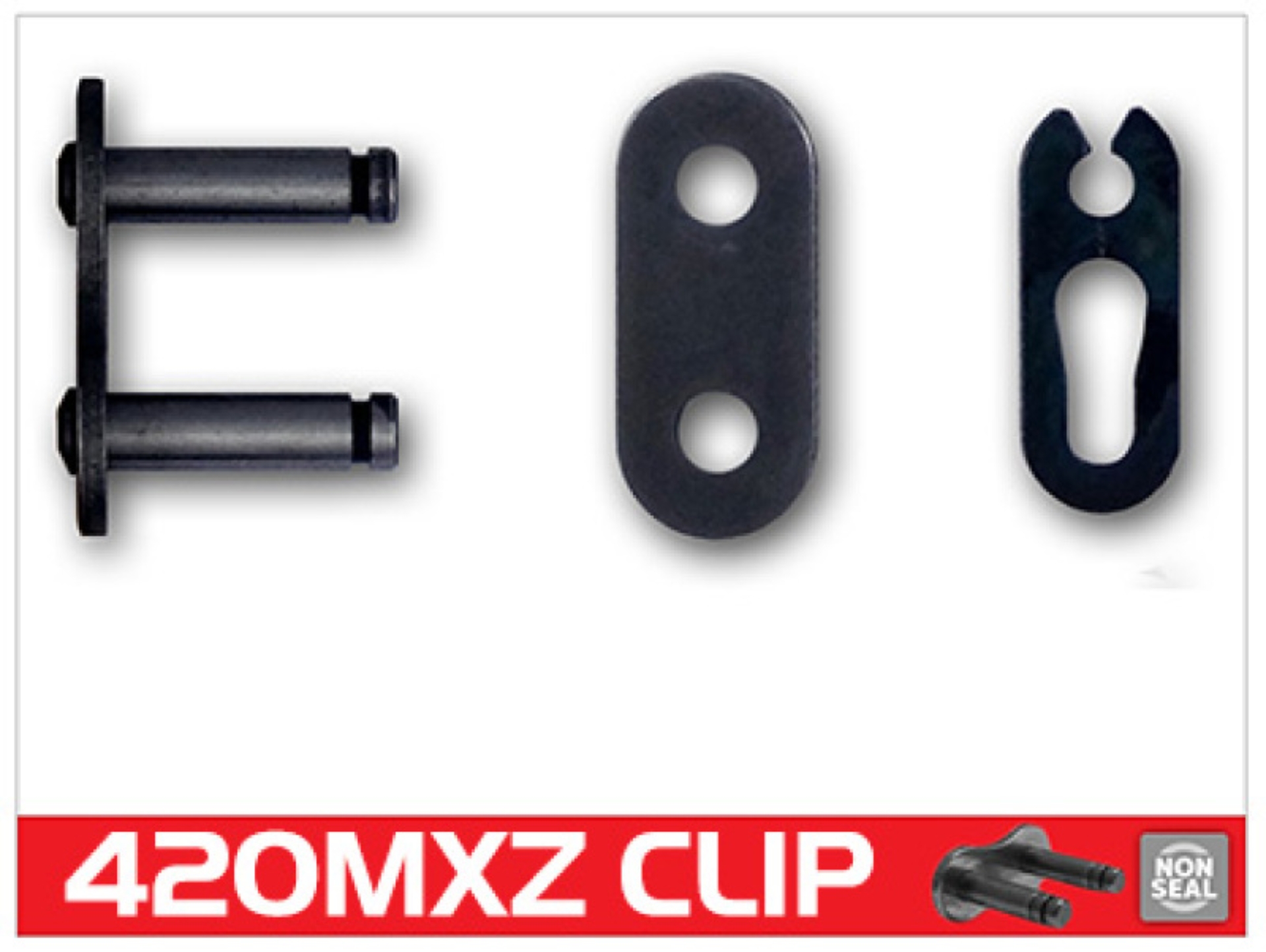 Picture of RK Chain 420MXZ Clip Link - Natural