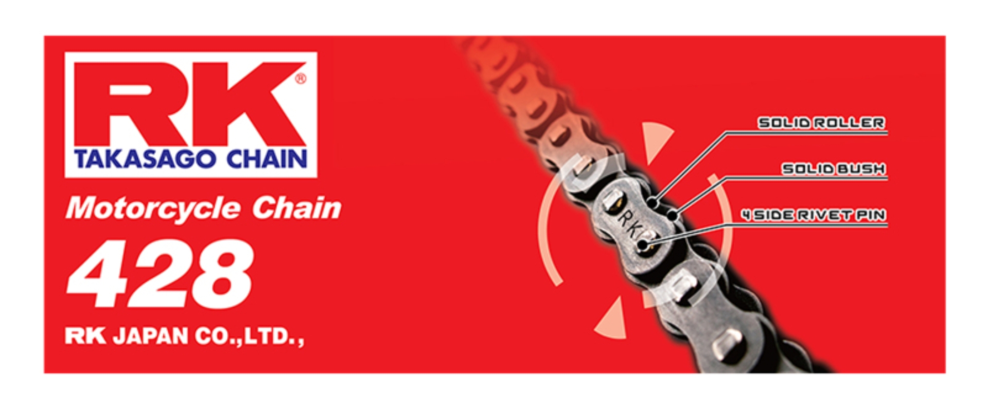 Picture of RK Chain 428-118 - Natural