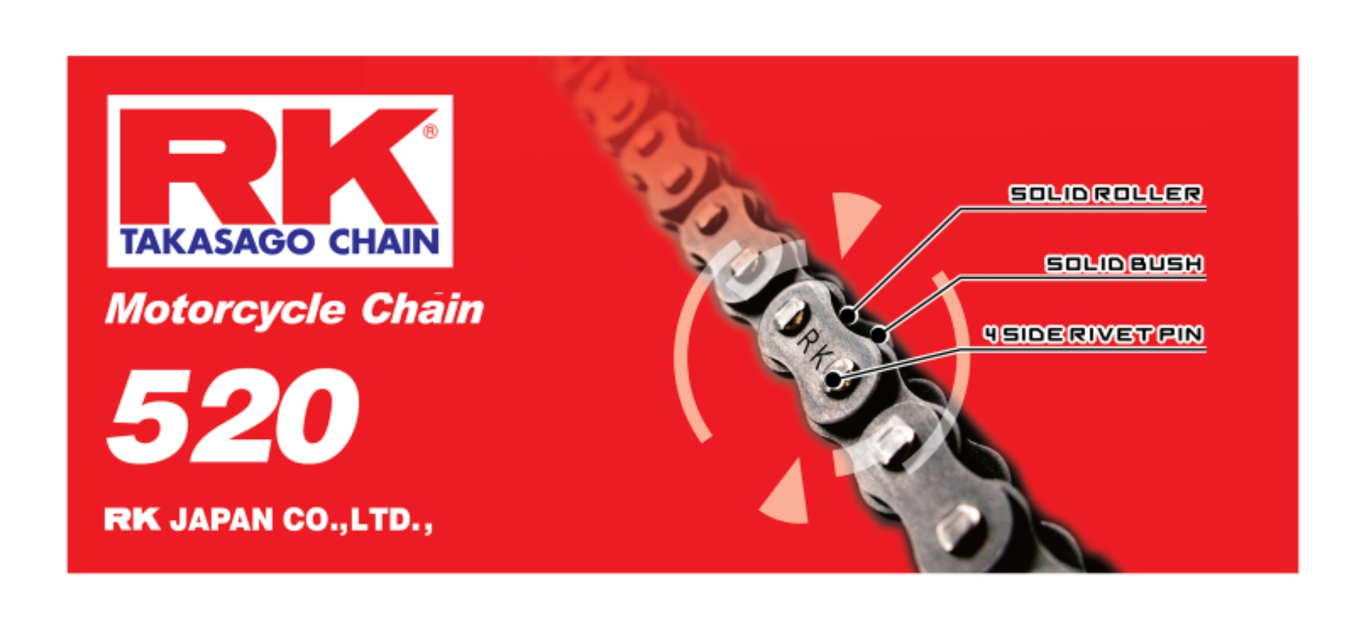 Picture of RK Chain 520-120 - Natural