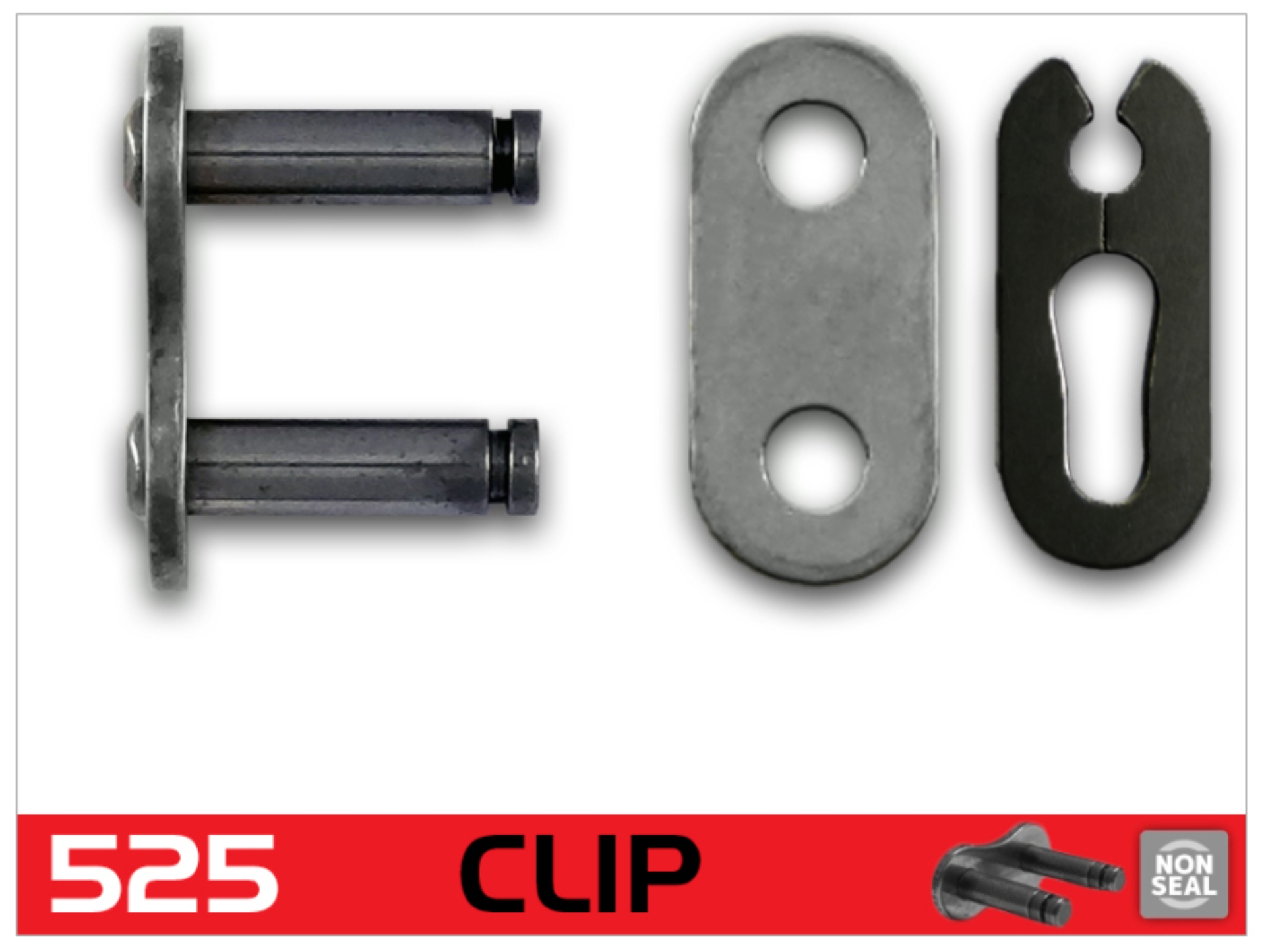 Picture of RK Chain RK-M 525 Clip Link - Natural
