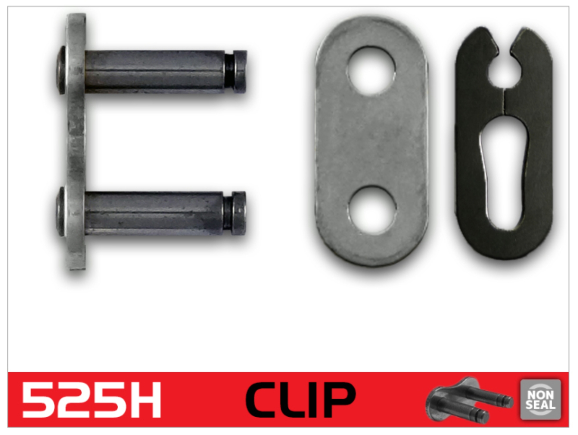 Picture of RK Chain 525H Clip Link - Natural