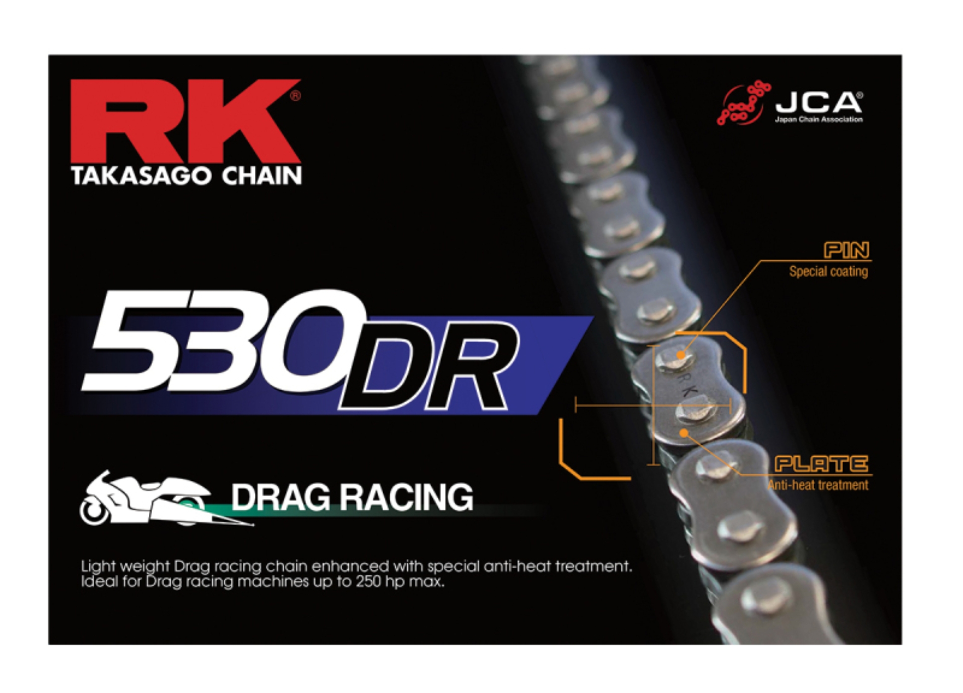 Picture of RK Chain 530DR-150 - Natural