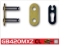 Picture of RK Chain GB420MXZ Clip Link - Gold