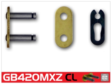 Picture of RK Chain GB420MXZ Clip Link - Gold