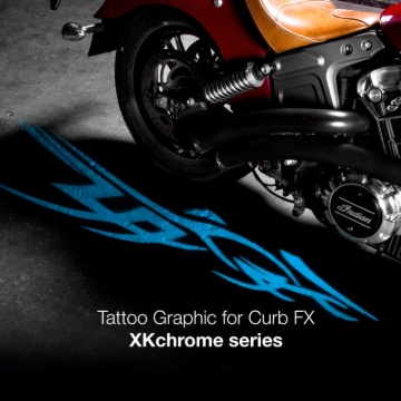 Picture of XK Glow 2pc CurbFX Film+Optic Tatoo Style