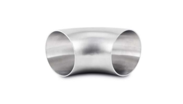 Picture of Vibrant 4.0in OD T304 SS 90 Deg Mandrel Bend Elbow (4.0in Centerline Radius)
