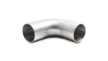 Picture of Vibrant 1.5in OD 2.75in Tangent Length T304 SS 90 Deg Mandrel Bend w/Extended Leg Length