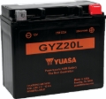 Picture of Yuasa GYZ20L High Performance Maintenance Free AGM 12-Volt Battery