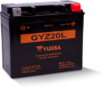 Picture of Yuasa GYZ20L High Performance Maintenance Free AGM 12-Volt Battery