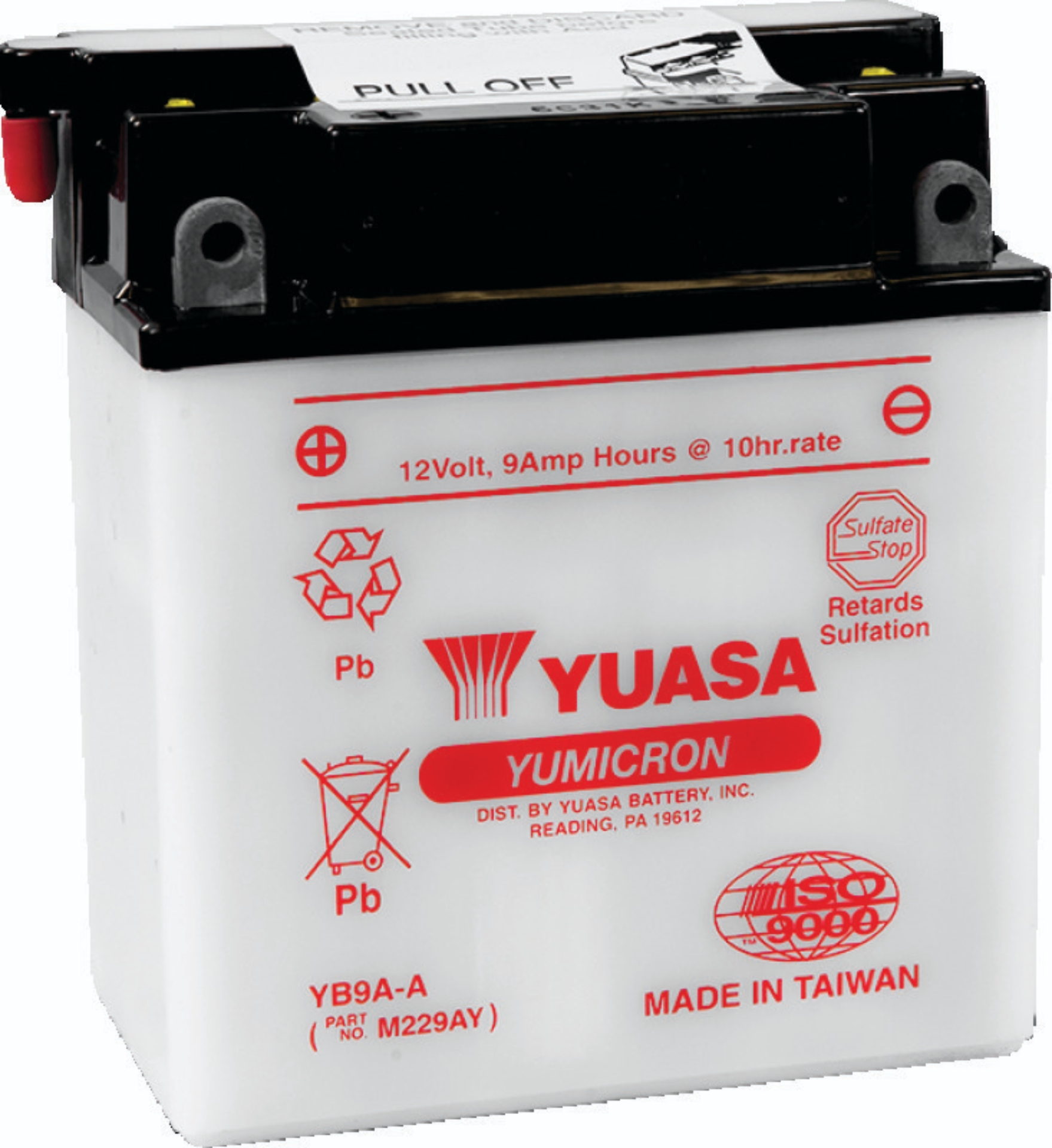 Picture of Yuasa YB9A-A Yumicron 12-Volt Battery