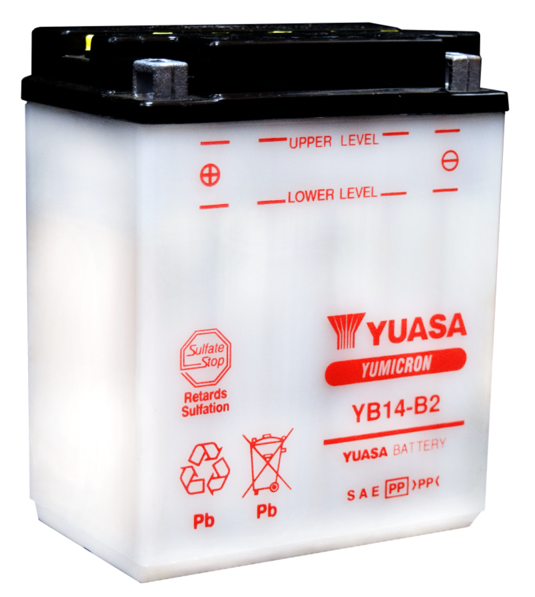 Picture of Yuasa YB14-B2 Yumicron CX 12-Volt Battery