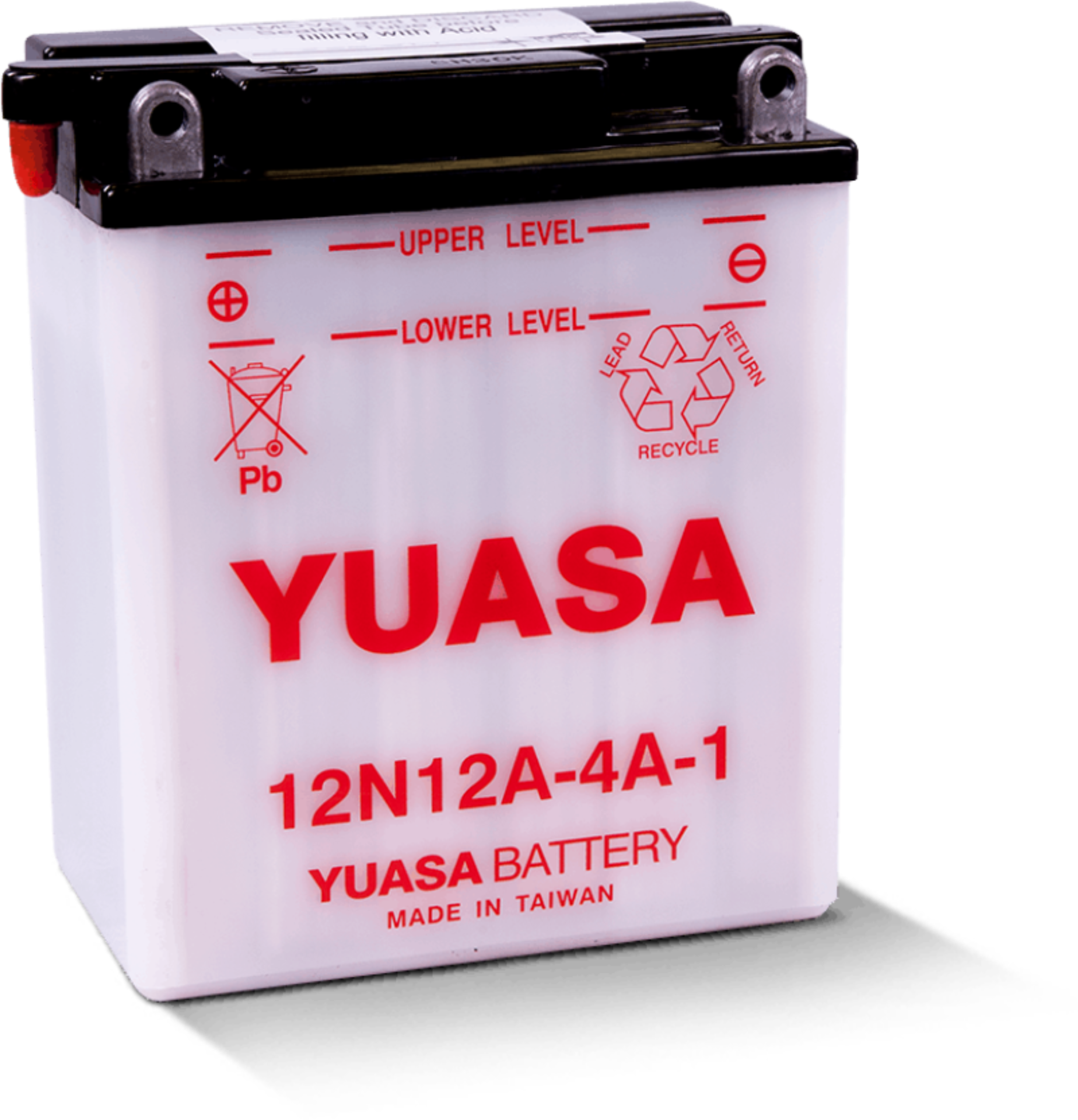 Picture of Yuasa 12N12A-4A-1 Conventional 12-Volt Battery