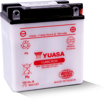 Picture of Yuasa YB10L-B Yumicron 12-Volt Battery