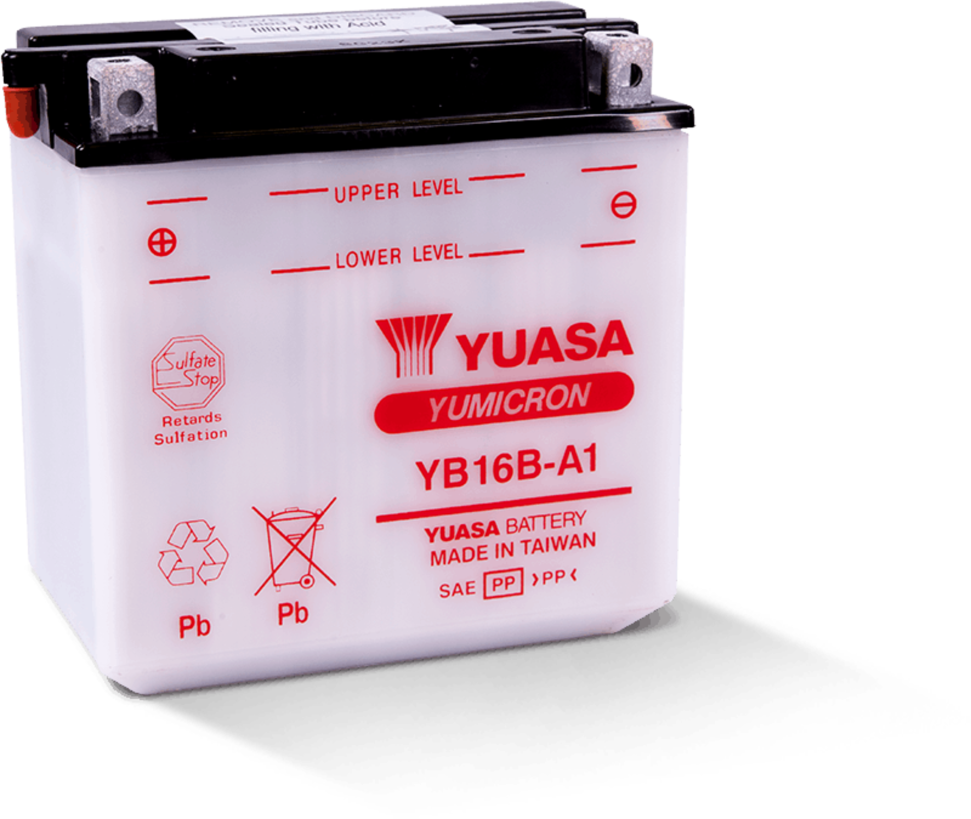 Picture of Yuasa YB16B-A1 Yumicron 12-Volt Battery