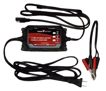 Picture of Yuasa 1.2 Amp Charger & Maintainer - 12V