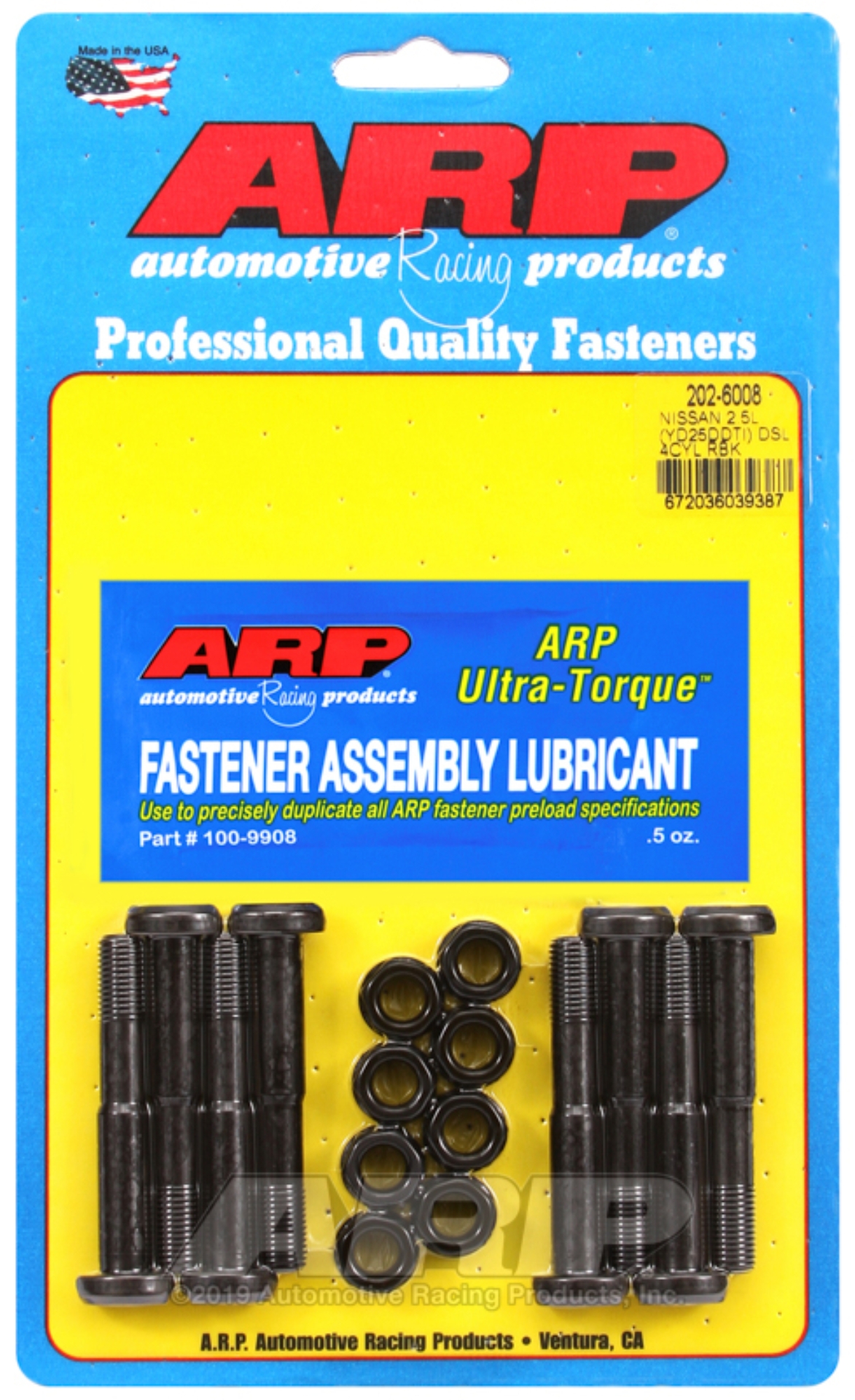 Picture of ARP Nissan 2.5L (YD25DDTI) Diesel 4cyl Rod Bolt Kit