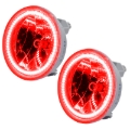 Picture of Oracle Lighting 07-13 Chevrolet Avalanche Pre-Assembled LED Halo Fog Lights -Red